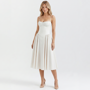 White With Lining, Fishbone And Chest Hoop