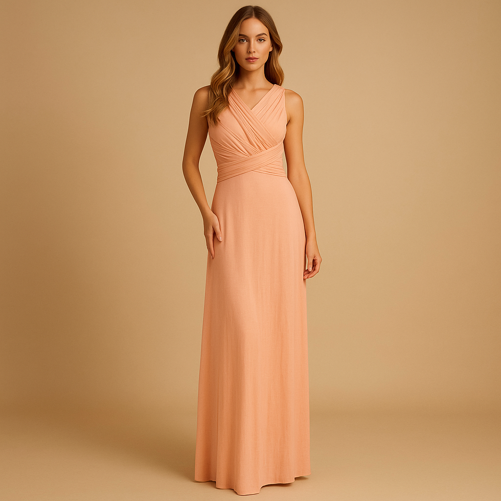 Multiway wrap dress for women with a flattering fit and breathable fabric. Available in multiple colors, perfect for summer events, parties, or casual wear.